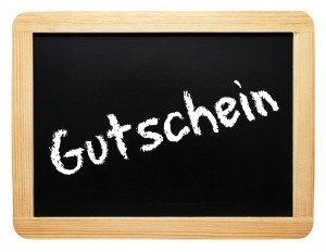 Buchrabatte über Gutscheine erhalten